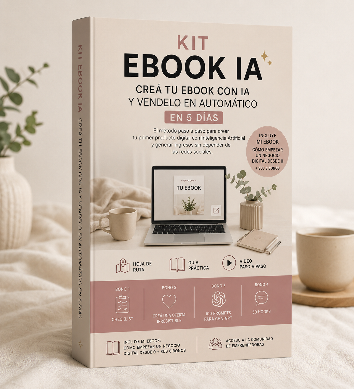 CREA TU EBOOK CON IA Y VENDELO EN AUTOMÁTICO EN 5 DÍAS
